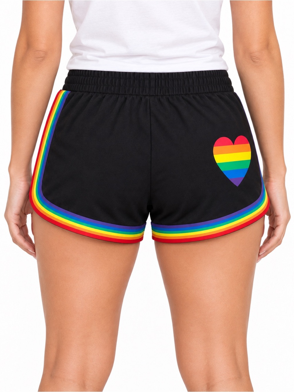Spencer’s “Daddy” Rainbow Pride Shorts — Size Large Unisex